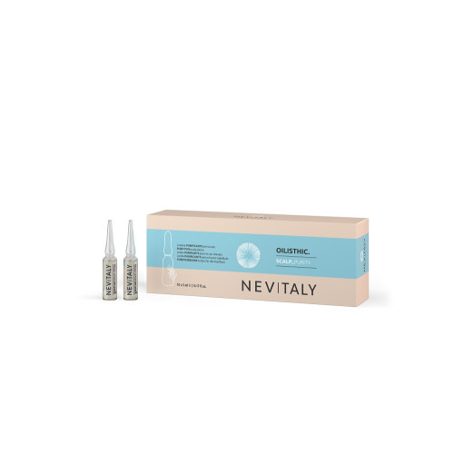 Ампули для лікування шкіри голови від лупи Nevitaly Purifying Scalp Lotion, 10 x 5 мл